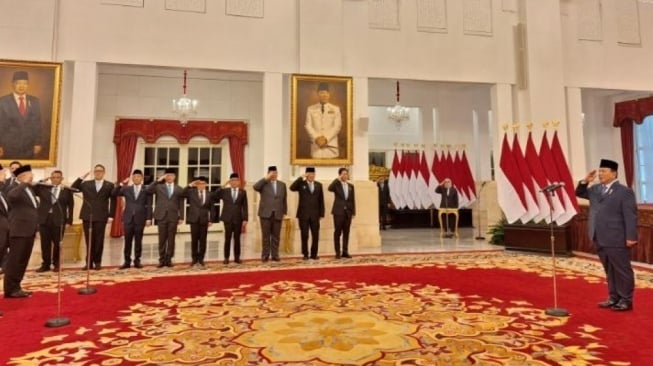 Presiden Prabowo Subianto Melantik 31 Dubes LBBP (RI)