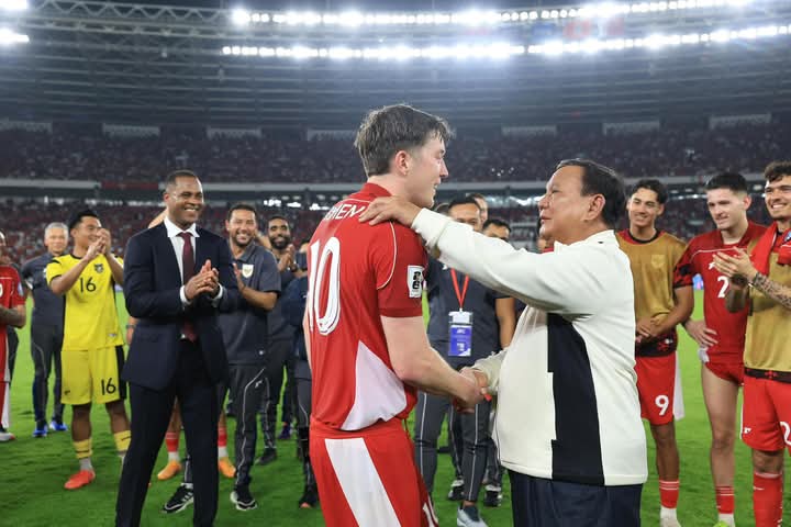 Do’a Dan Harapan Presiden Prabowo Usai Timnas Indonesia Meraih Kemenangan